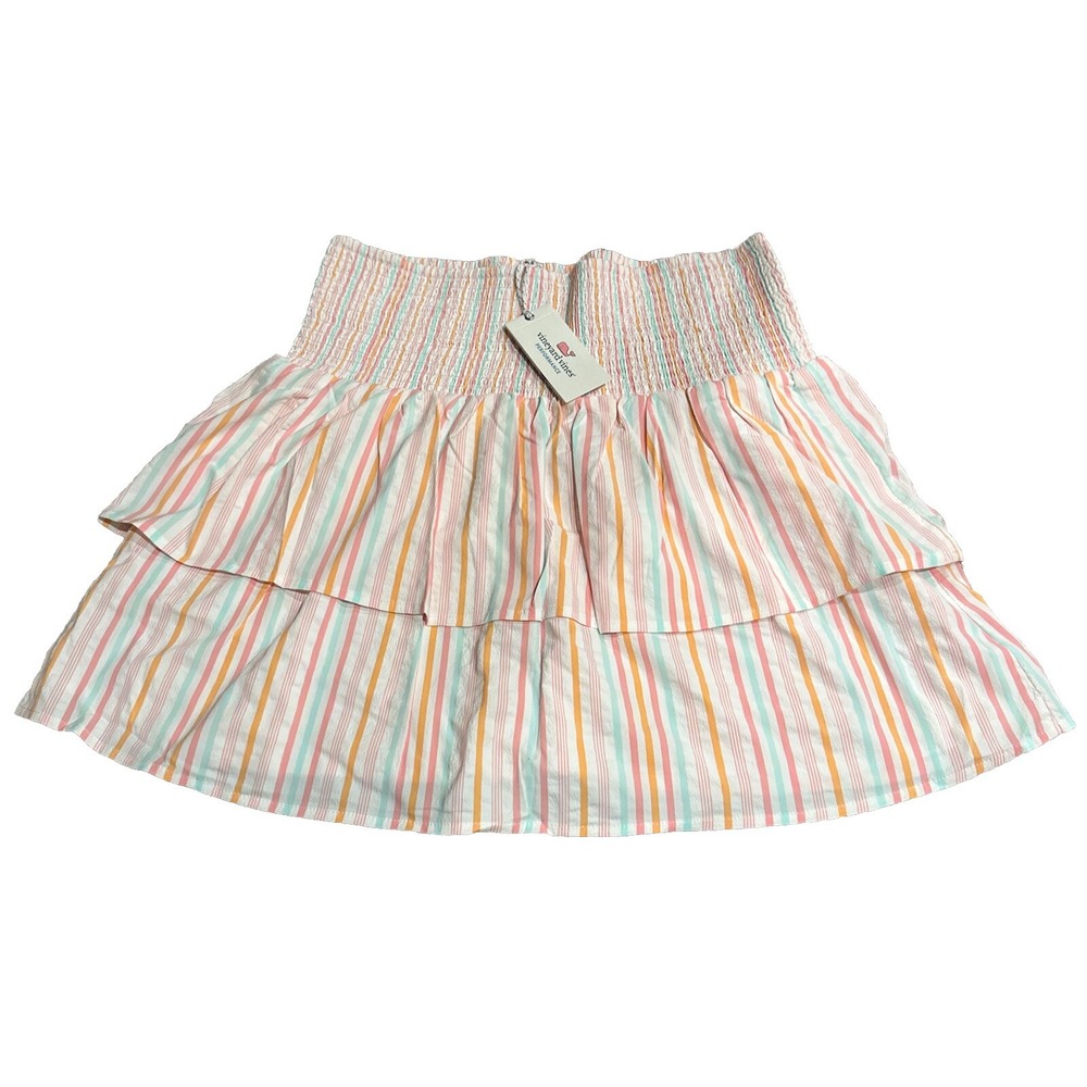 VINEYARD VINES PERFORMANCE Harbor Smocked Skirt‎ NWT - Size M